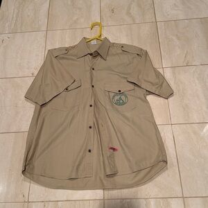 Galapagos National Park Broadcloth Explorer Shirt